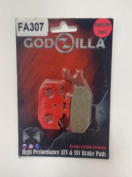 FA307 Тормозные колодки "Godzilla" кевларо-карбон