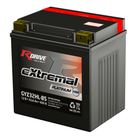 Аккумулятор RDRIVE eXtremal Platinum GYZ32HL-BS