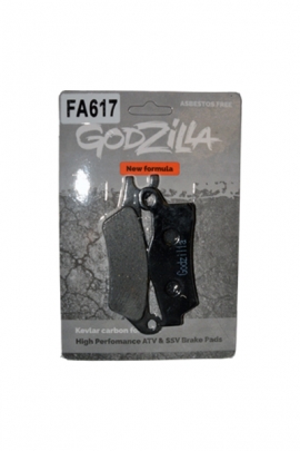 FA617 Тормозные колодки "Godzilla" кевларо-карбон