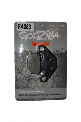 FA067 Тормозные колодки "Godzilla" кевларо-карбон