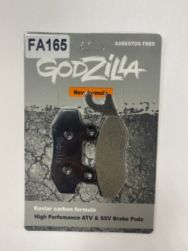FA165 Тормозные колодки "Godzilla" кевларо-карбон