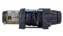 Super B 4500 лебедка электрическая 12В с синтетическим тросом