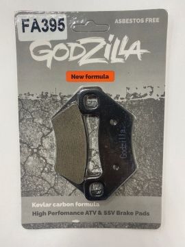 FA395 Тормозные колодки "Godzilla" кевларо-карбон