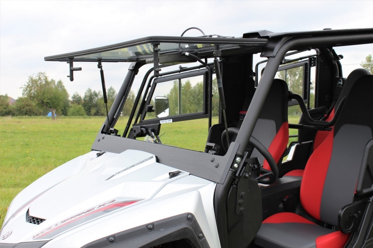 Лобовое стекло + стеклоомыватель и стеклоочиститель DFK для Yamaha Wolverine X4
