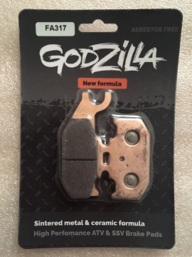 FA317 Тормозные колодки Godzilla