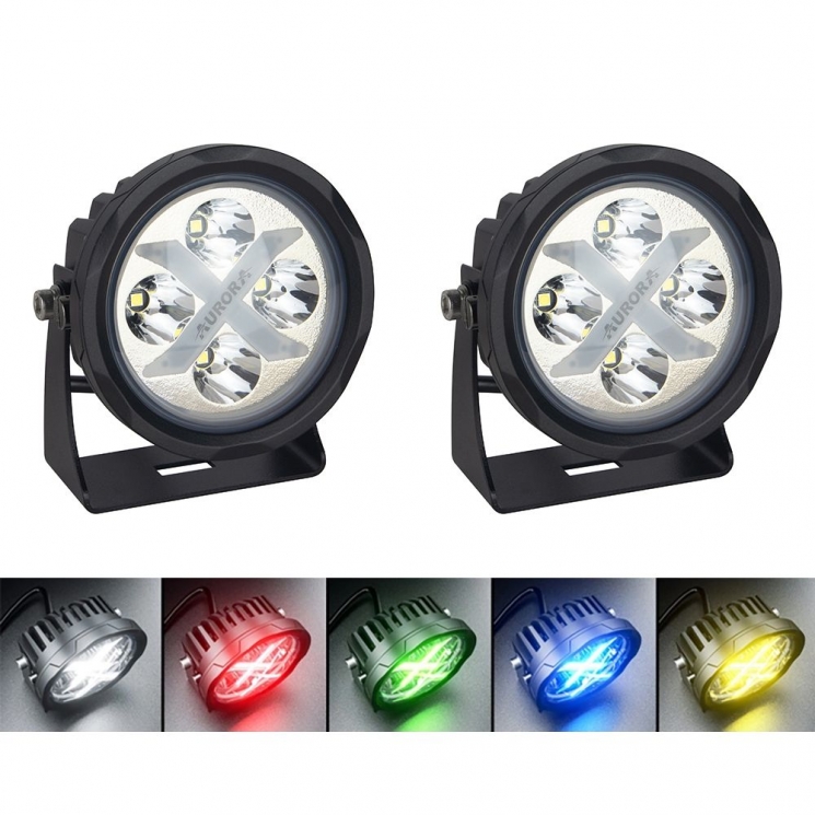 Светодиодная фара "Aurora" ALO-R4T3-E