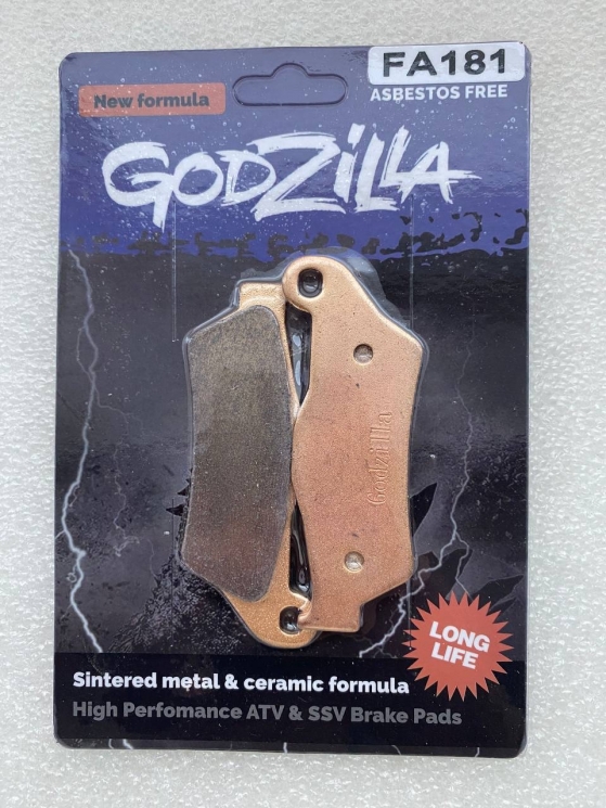 FA181 Тормозные колодки GODZILLA LONG LIFE