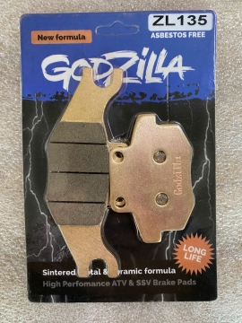 ZL135 Тормозные колодки GODZILLA NEW  (LONG LIFE)