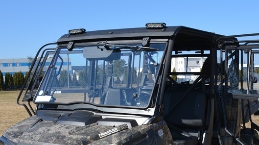 Лобовое стекло+стеклоочиститель+омыватель DFK на ARCTIC CAT Prowler PRO crew