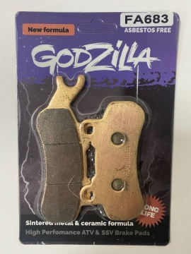 FA683 Тормозные колодки Godzilla Long LIFE