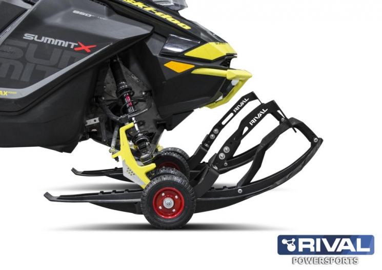 Тележки под лыжи снегохода + комплект крепежа