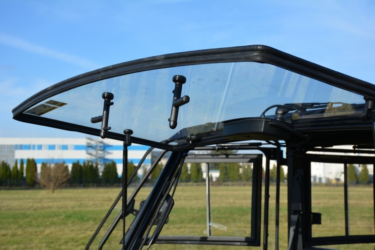 Лобовое стекло + стеклоомыватель + стеклоочиститель DFK на Polaris Ranger XP1000 CREW