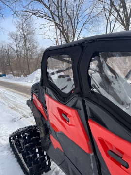 Мягкие окна дверей для Maverick Sport MAX