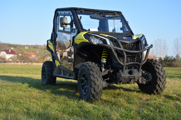 Лобовое стекло + стеклоомыватель + стеклоочиститель DFK на Can-Am MAVERICK TRAIL/Sport/Commander 21