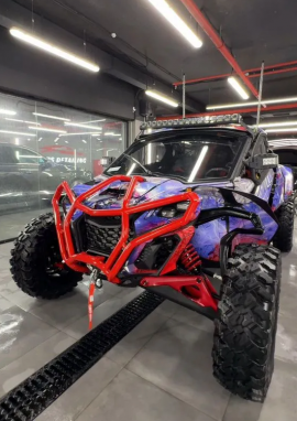 Лобовое стекло с обогревом can-am maverick r