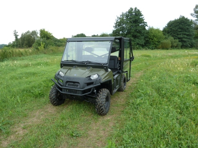 Лобовое стекло + стеклоомыватель и стеклоочиститель DFK на POLARIS Ranger XP 800